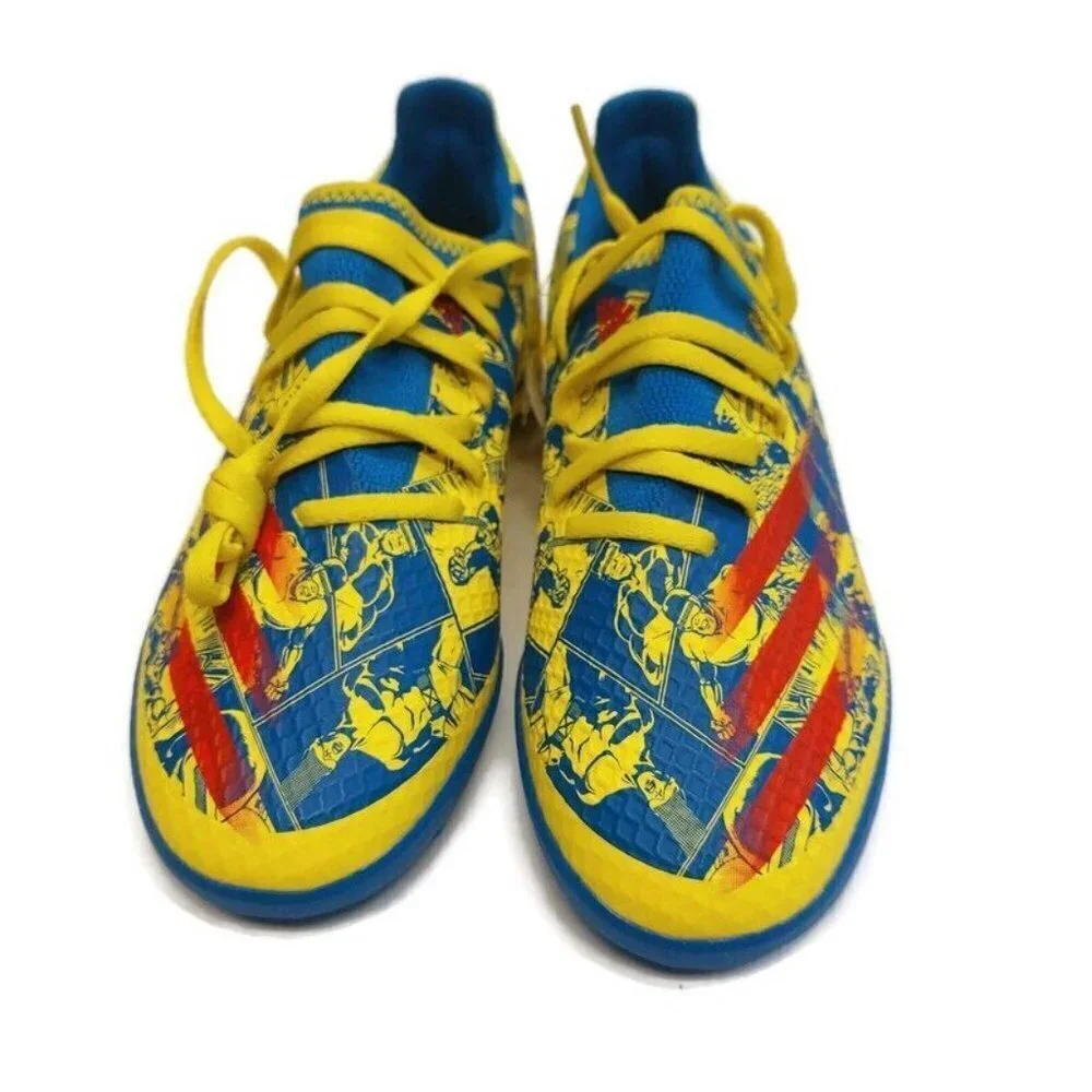Adidas Mens Size 5.5 X Ghosted .3 TF J Cyclops Marvel X-Men Soccer Cleats GZ8705